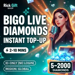 [AUTO 24/7] Bigo Live Diamonds GLOBAL | Top-Up by ID