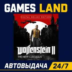 Wolfenstein II The New Colossus Digital Deluxe Edition | Steam Ключ | GLOBAL + РФ/СНГ