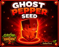 Ghost Pepper Seed | 1 ШТУКА | Grow a Garden 2