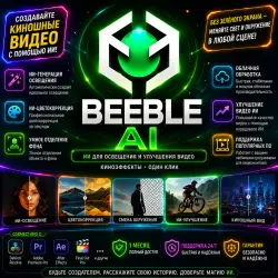 Beeble AI | Облако • Студия | 1 месяц | Мгновенный доступ | Круглосуточная поддержка и