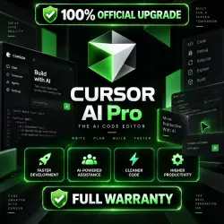 Upgrade Cursor Pro | 1 Month • 10 Official Subscription • FULL WARRANTY