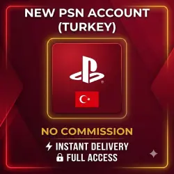 New Turkish PSN account • Full access • Changeable details • 24/7 instant delivery