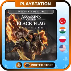 ASSASSIN'S CREED BLACK FLAG RESYNCED | Deluxe Edition | Playstation (PS5) (copy)