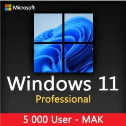 Windows 10 / 11 Pro Genuine MAK License Key | 5000 PC | Online Activation (Global)