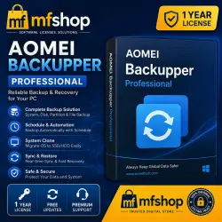 AOMEI Backupper Professional – Лицензия на 1 год