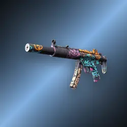 MP5-SD | Neon Squeezer | Поношенное