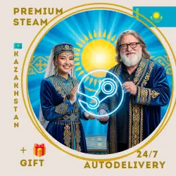 New [STEAM] Account(+ gift) - KAZAKHSTAN - Auto Delivery 24/7