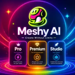 Meshy AI Pro | 30 days | 1,100 credits | Automated delivery