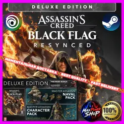 Assassin's Creed Black Flag Resynced Deluxe Edition + PRE-ORDER offline Steam account