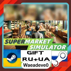 Supermarket Simulator steam gift ( Ukrainian ) ( Russia )
