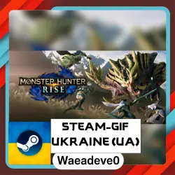MONSTER HUNTER RISE steam gift ( Ukrainian )