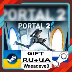 Portal 2 steam gift ( Ukrainian ) ( Russia )