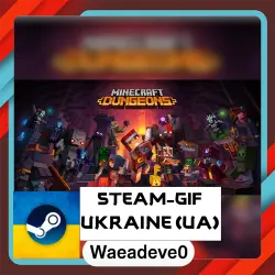 Minecraft Dungeons steam gift ( Ukrainian )