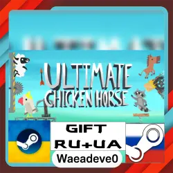 Ultimate Chicken Horse steam gift ( Ukrainian ) ( Russia )