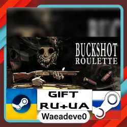 Buckshot Roulette steam gift ( Ukrainian ) ( Russia )