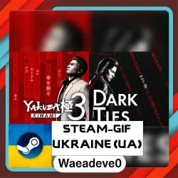 Yakuza Kiwami 3 & Dark Ties steam gift ( Ukrainian )