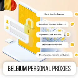 Buy Belgium Personal Proxies |  • Private • Dedicated