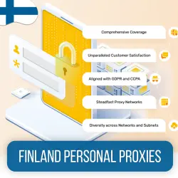 Buy Finland Personal Proxies |  • Private • Dedicated