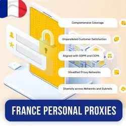 Buy France Personal Proxies |  • Private • Dedicated