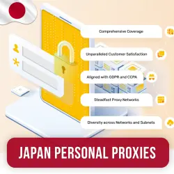 Buy Japan Personal Proxies |  • Private • Dedicated