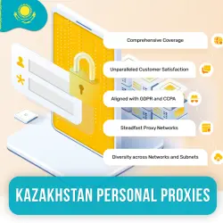 Buy Kazakhstan Personal Proxies |  • Private • Dedicated