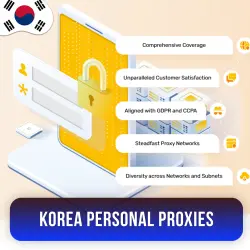 Buy Korea Personal Proxies |  • Private • Dedicated