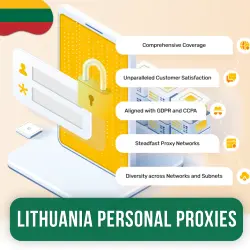 Buy Lithuania Personal Proxies |  • Private • Dedicated