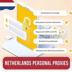 Buy Netherlands Personal Proxies |  • Private • Dedicated