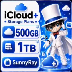 Apple iCloud+ 500GB, 1TB Upgrade (Family Sharing) –  & Affordable