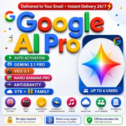 Google AI Pro 1 Months Gemini AI → Invite Your Gmail | Gemini 3.1 Pro + Veo 3.1 + Nano Banana Pro