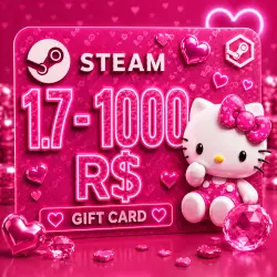 1.7 R$ - 1000 R$ | АВТОВЫДАЧА | Steam Gift Card Бразилия