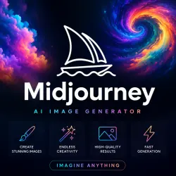 Midjourney AI Basic/Standard/Pro /Mega 1-12M | F.A.S.T, OFFICIAL
