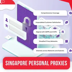 Buy Singapore Personal Proxies |  • Private • Dedicated