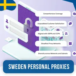Buy Sweden Personal Proxies |  • Private • Dedicated