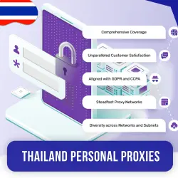 Buy Thailand Personal Proxies |  • Private • Dedicated