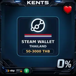 Steam Wallet Таиланд (THB) 50-3000 THB [Подарочная карта]