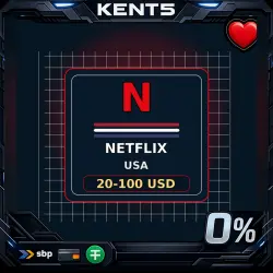 Netflix США (USD) 20-100 USD [Карта оплаты]