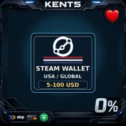 Steam Wallet США / Глобал (USD) 5-100 USD [Подарочная карта]