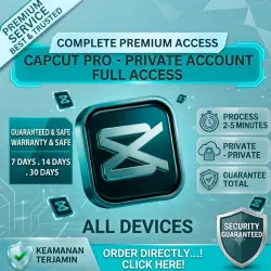 Capcut Pro Private Account 1 Month