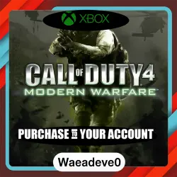Call of Duty 4: Modern Warfare Xbox – Purchase for Your Account