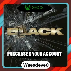 BLACK Xbox – Purchase for Your Account
