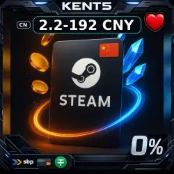 Steam Wallet Китай (CNY) 2.2-192 CNY [Подарочная карта]