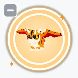 Winged Tiger | Legendary, Default | Adopt Me! — Roblox, лот №211413