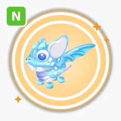 Arctic Dusk Dragon | Legendary, Neon | Adopt Me! — Roblox, лот №211420