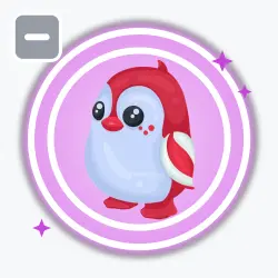 Peppermint Penguin | Ultra Rare, Default | Adopt Me! — Roblox, лот №211427