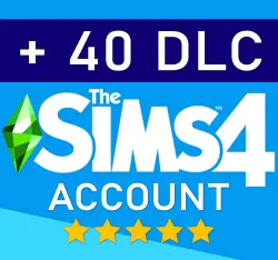 THE SIMS 4 + 40 DLC (list in the description) + EMAIL ACCESS