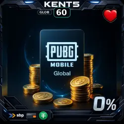 PUBG Mobile (Глобал) 60 Unknown Cash [Пополнение по ID], лот №209598