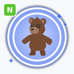 Brown Bear | Rare, Neon | Adopt Me!