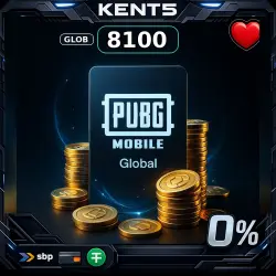 PUBG Mobile (Глобал) 8100 Unknown Cash [Пополнение по ID]