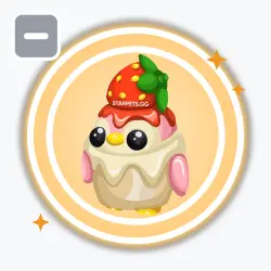 Strawberry Penguin | Legendary, Default | Adopt Me! — Roblox, лот №211454